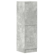 Mobile da cucina multifunzionale pratico contenitore 38 x 41,5 x 131,5 cm legno grigio cemento 02_0051305