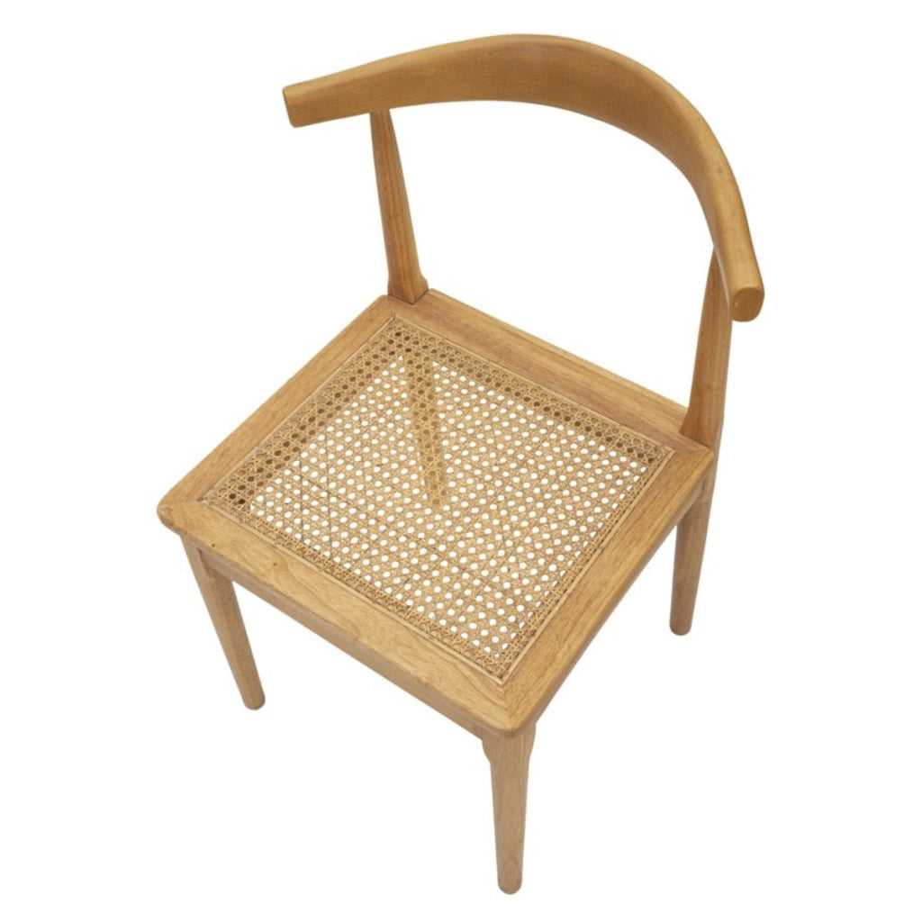 Set di 2 Sedie Natura 6, Marrone, Rattan, 54x54x70 cm