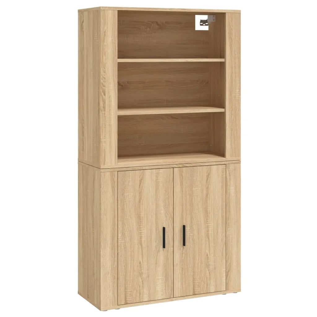 Credenza | Madia | Buffet da pranzo | Armadio da pranzo Rovere Sonoma in Legno Multistrato