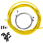 Cavo di freno/schienale universale - Set - Cavo di freno/schienale per bicicletta - Leggero - Installazione semplice - Tubo in acciaio 5mm/4mm - Cavo di freno per bicicletta