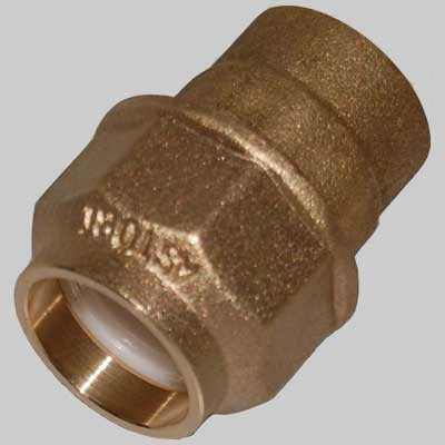 RACCORDO DIRITTO FEMMINA ANELLO RESINA  40 x 11/4     ASTORI