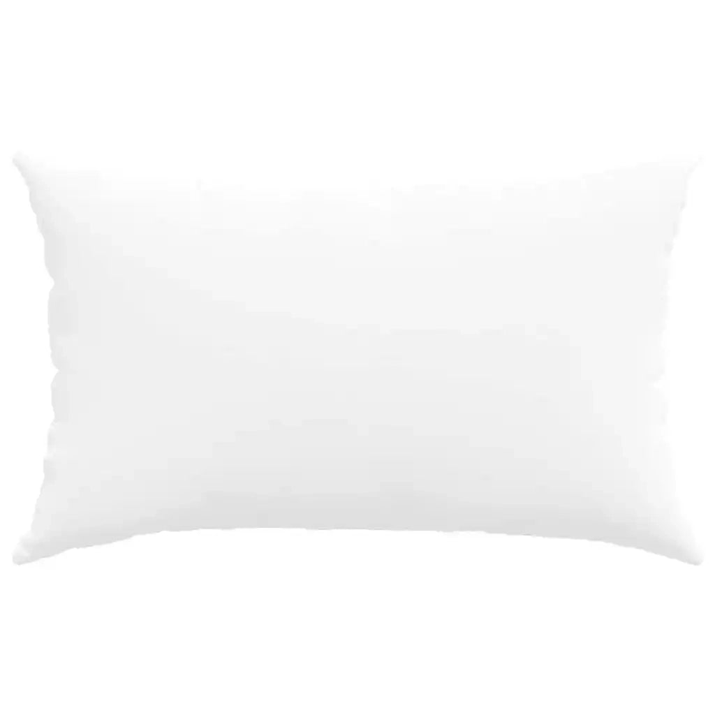 Cuscini da Divano 2 pcs Bianco 50 x 30 cm Tessuto