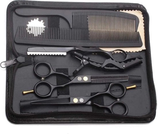 Set di Taglio Capelli - Aspirapolvere Capelli - Set di Taglio Capelli - Cappuccio del Barbiere - Set Completo di Taglio Capelli