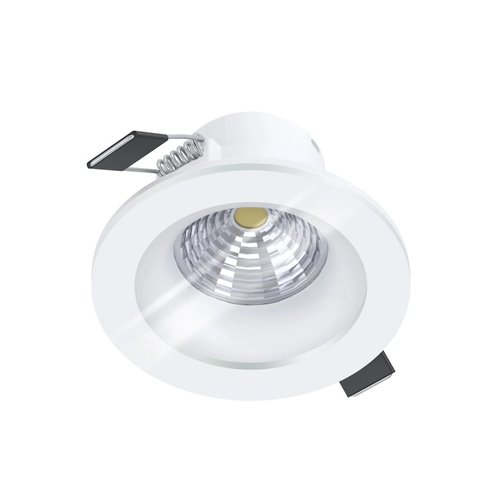 Faretto Ad Incasso Moderno Salabate In Alluminio Bianco Led Integrato 6W 2700K