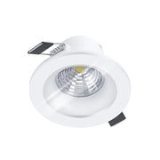 Faretto Ad Incasso Moderno Salabate In Alluminio Bianco Led Integrato 6W 2700K