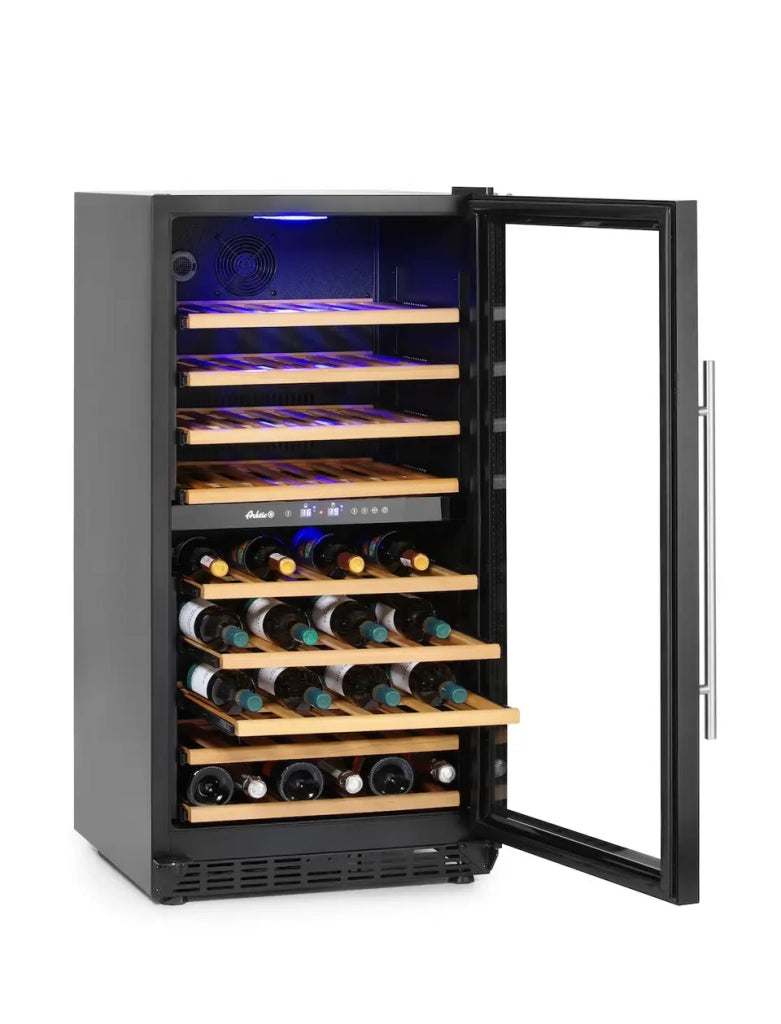 Cantinetta per vini, 2 zone, 72 bottiglie, Arktic, 232L