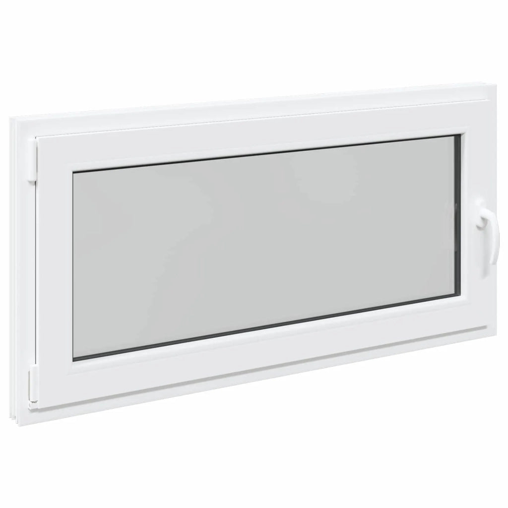 Finestra per Soffitta RISOR 120 x 60 cm PVC e Vetro Bianco CFW7793089