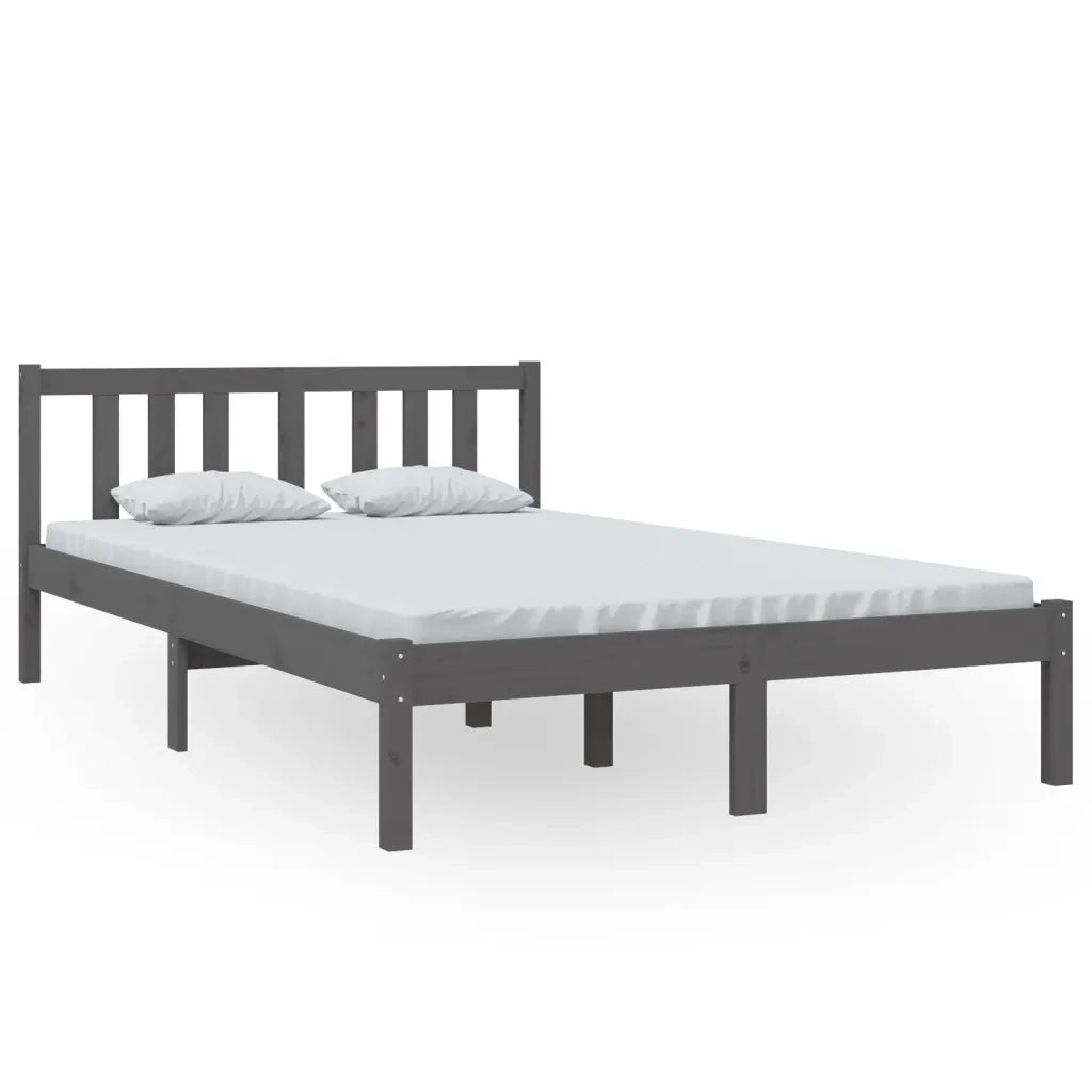 Giroletto Grigio in Legno Massello 120x200 cm 814881