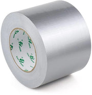 Nastro Adesivo Acquastatico Extra Resistente 100 mm x 50 m per Riparazioni e Riciclo Tessile, Ideale per Fai da Te e Progetti DIY