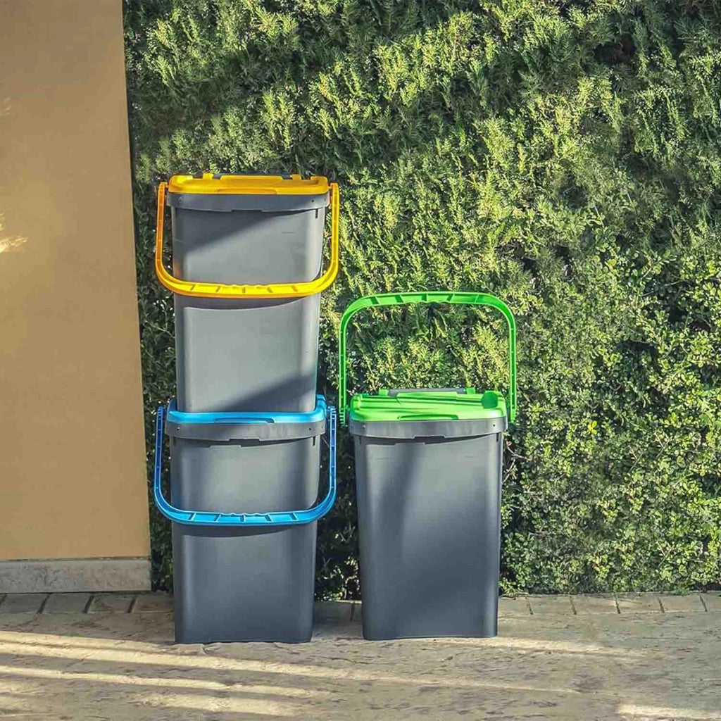 Ecoplast Set 3 Pattumiere 20L Differenziata