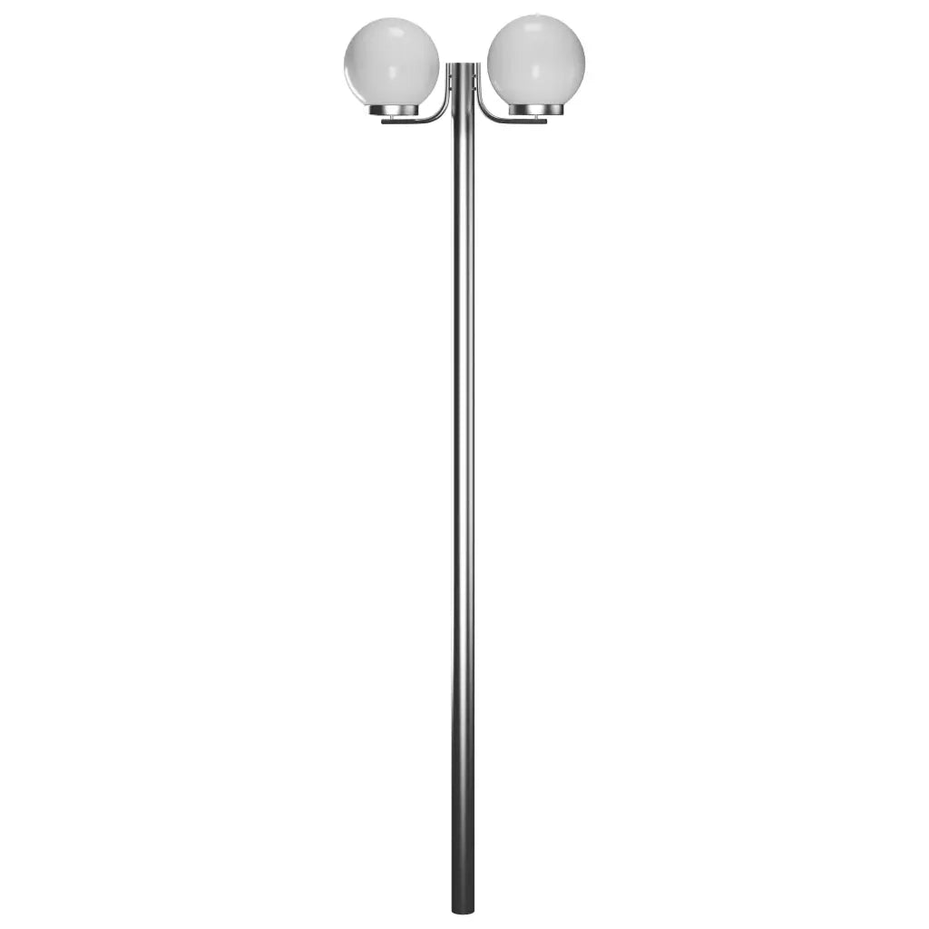 Lampione da Giardino con 2 Lampade 220 cm CFW5990787
