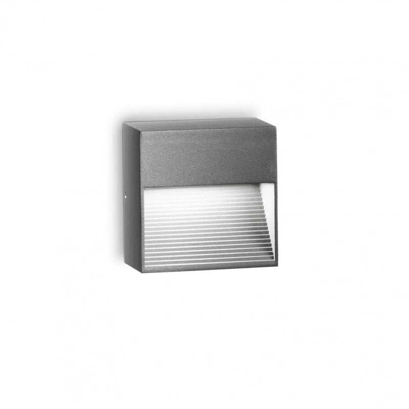 Lampada Da Parete Down Ap1 Antracite Ideal-Lux