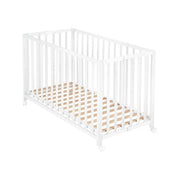 Lettino infanzia italbaby 070 0150 foldy pieghevole bianco