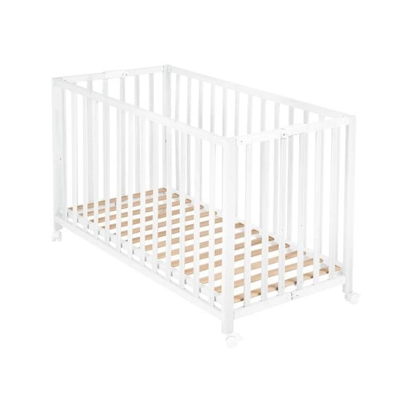 Lettino infanzia italbaby 070 0150 foldy pieghevole bianco