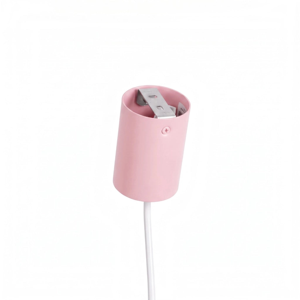 Lampadario RAYO 4 rosa