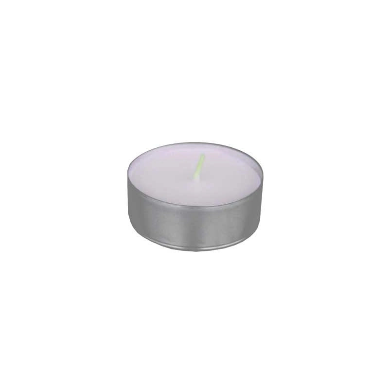 KIT MINI CANDELE BIANCHE 'LIGHT' Ø cm 3,6x1,55h - confezione 25 pezzi
