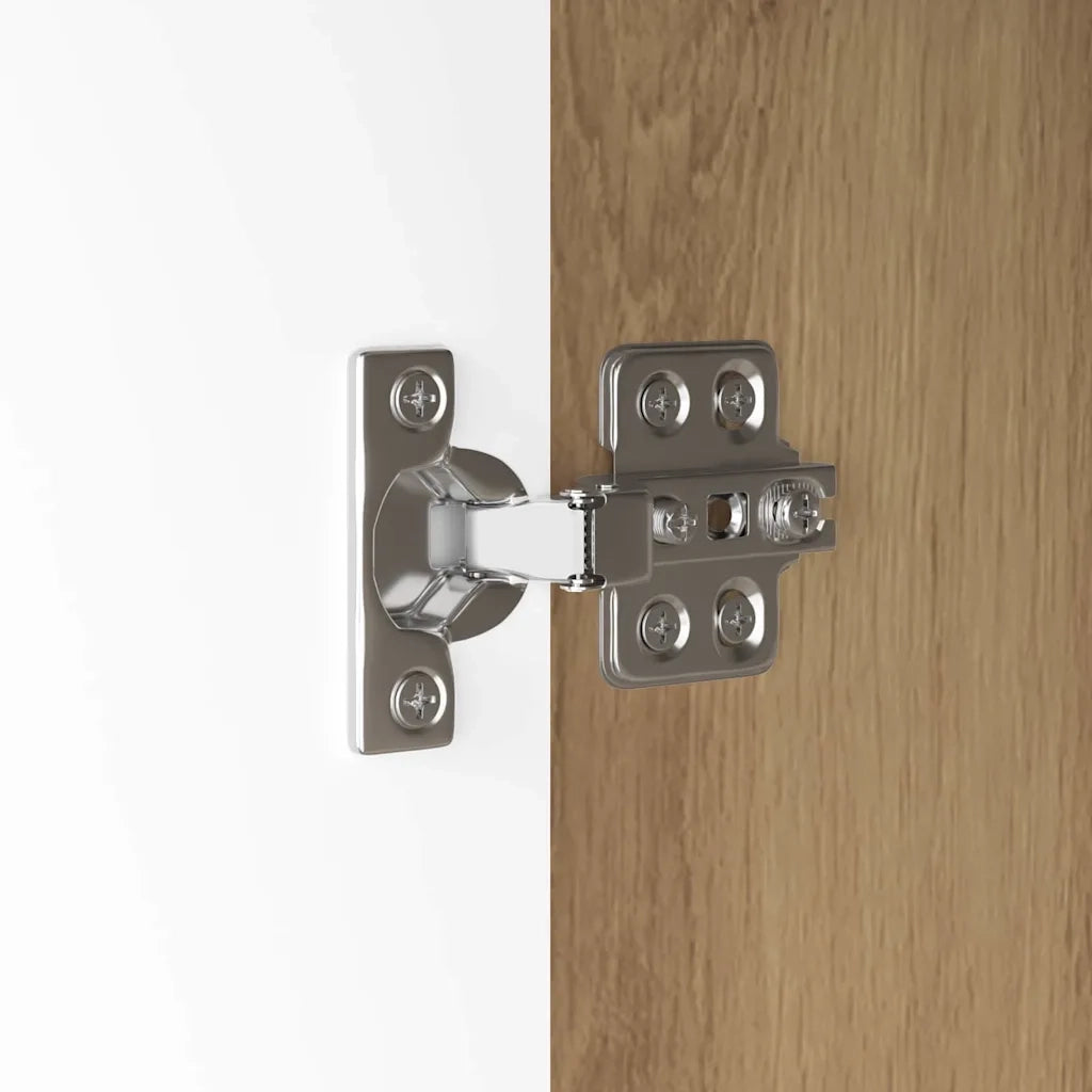 Mobile da Bagno con porta Rovere artigianale 30,5 x 30 x 101 cm