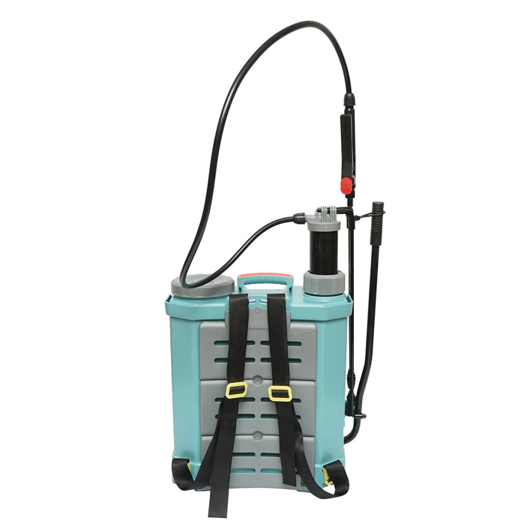 NEBULIZZATORE A SPALLA 18 L POMPA IRRORATRICE SPRUZZATORE Pompa a spalla manuale con serbatoio da 18L, 3 ugelli intercambiabili Breckner Germany