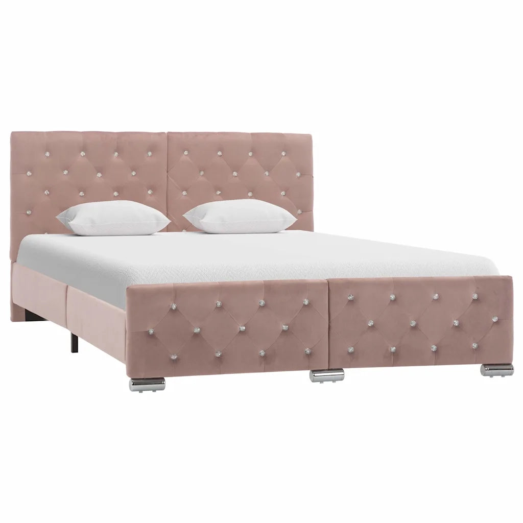 Giroletto Rosa in Velluto 140x200 cm 286826