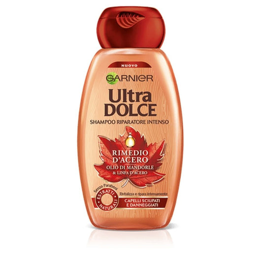 Shampoo garnier ultra dolce riparatore rimedio d'acero 6 confezioni da 300 ml