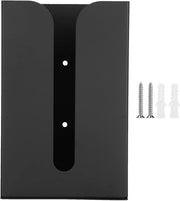 Cassa per Fazzoletti da Viso - Supporto in Alluminio - Nera - Organizzatore di Serviette - Adatto per Cucina e Bagno