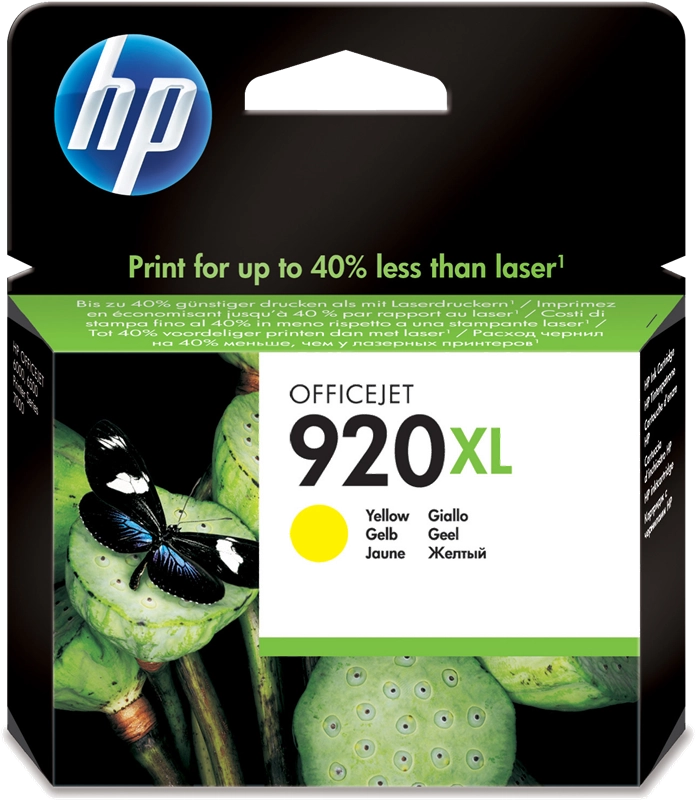 HP Cartuccia originale inchiostro giallo ad alta capacità 920XL