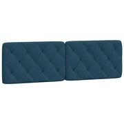 Cuscino Testiera Blu 160 cm in Velluto CFW8658460