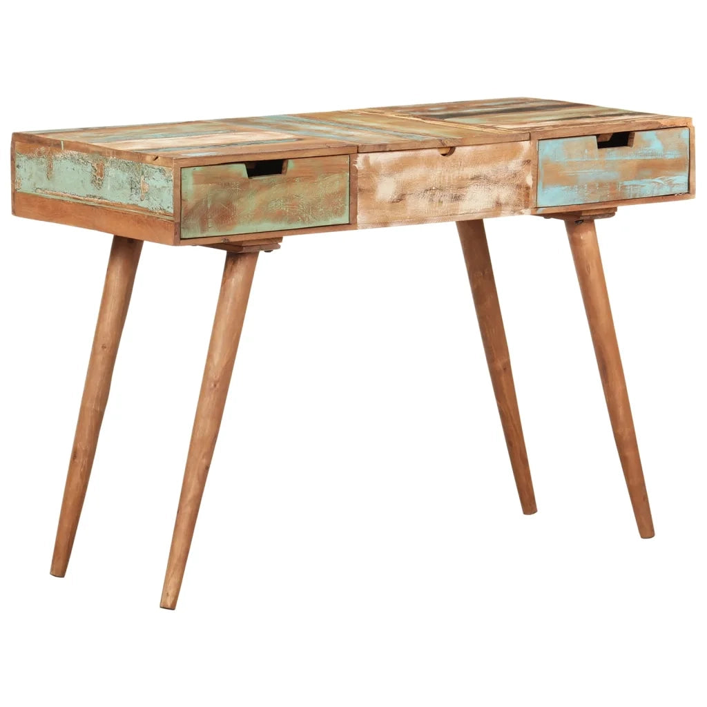 Toeletta | Tavolo da Trucco con Specchio 112x45x76 cm Massello di Recupero