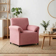 Divano 1 posto Rosa 88 x 83 x 95 cm Velluto 42033929