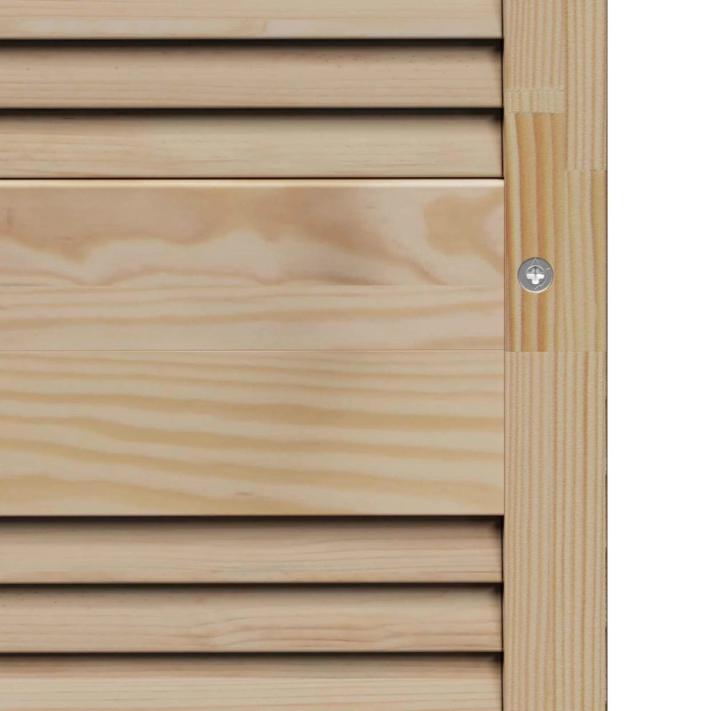 Porta per Armadio 4 pz Naturale 140,5 x 2,1 x 59,5 cm CFW2532396
