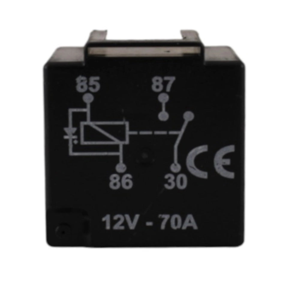 Relè con diodo 12V 70A faston 9,5 Aleyay