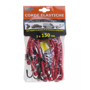 Corde Elastiche Da 150 Cm 2 Pezzi Legabili Rhutten - Rhutten