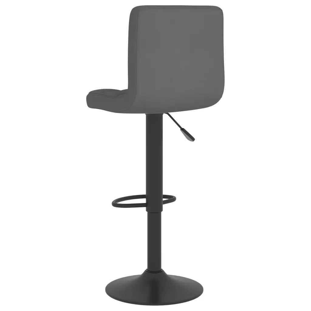 Sgabelli da Bar 2 pz in Tessuto Grigio Scuro 334281