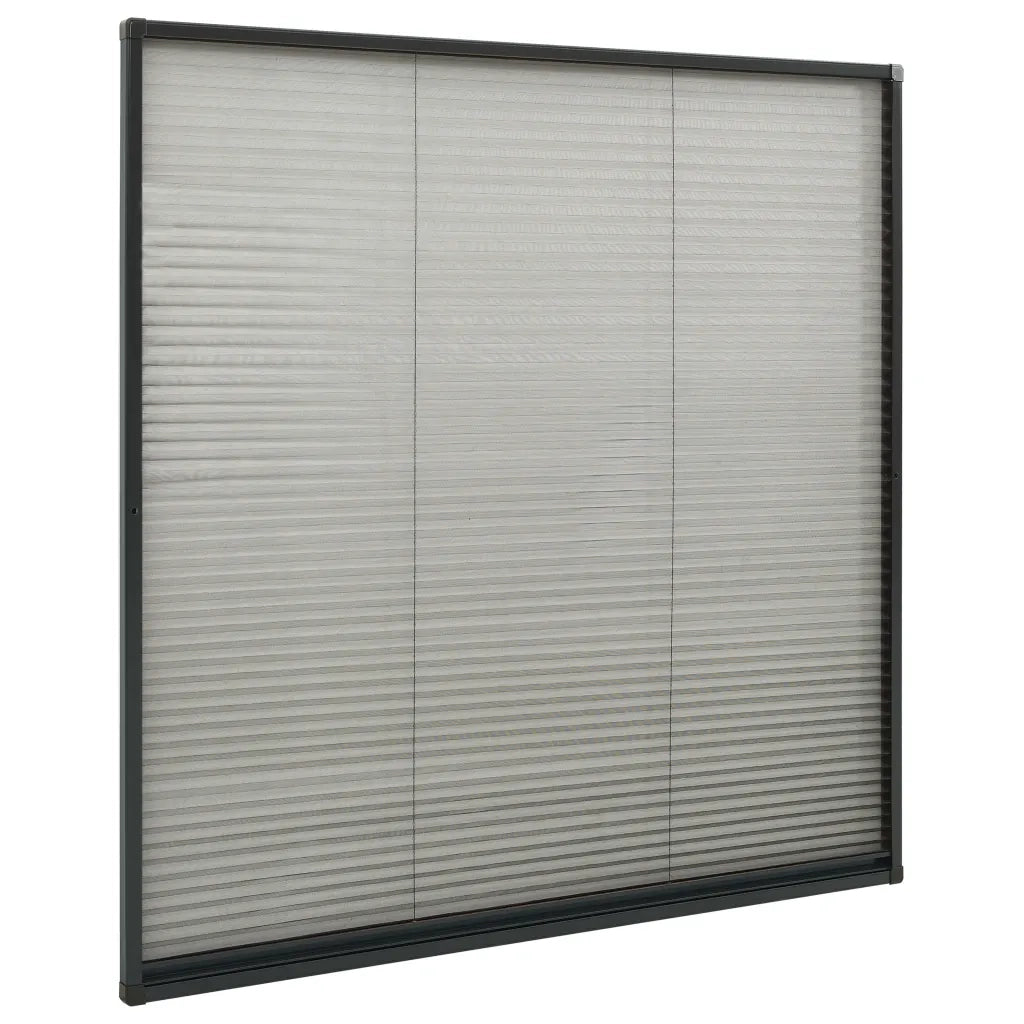 Zanzariera Plissettata per Finestre in Alluminio 120x120 cm CFW8666261