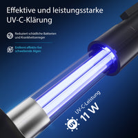 CPF-250 Filtro a pressione per laghetto con UVC da 11 W max 10.000 litri