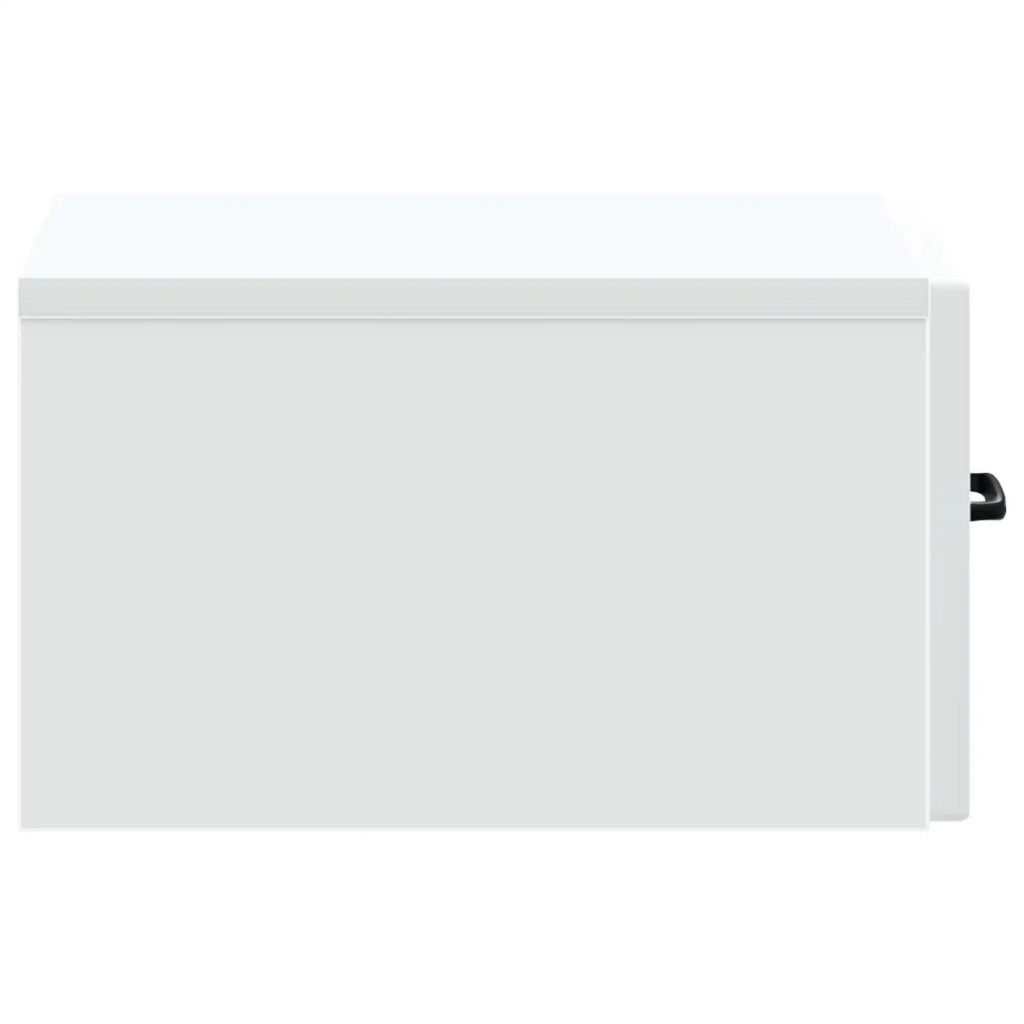 Mobiletto da notte a muro 2 pcs Bianco 34,5 x 33 x 20 cm