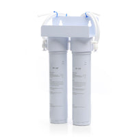 Naturewater Filtro acqua NW-2-PPUF, Sistema di filtrazione a 2 livelli con cartucce, montaggio a parete