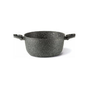Tvs Casseruola Mineralia Grigio in Alluminio Antiaderente