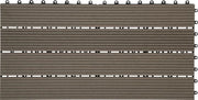 Set di Paving per Giardino Kliksysteem - 6 pezzi - Resistente al Tempo e Solido - Tegola per Giardino, Paving per Giardino - 30x60 cm - Koffie