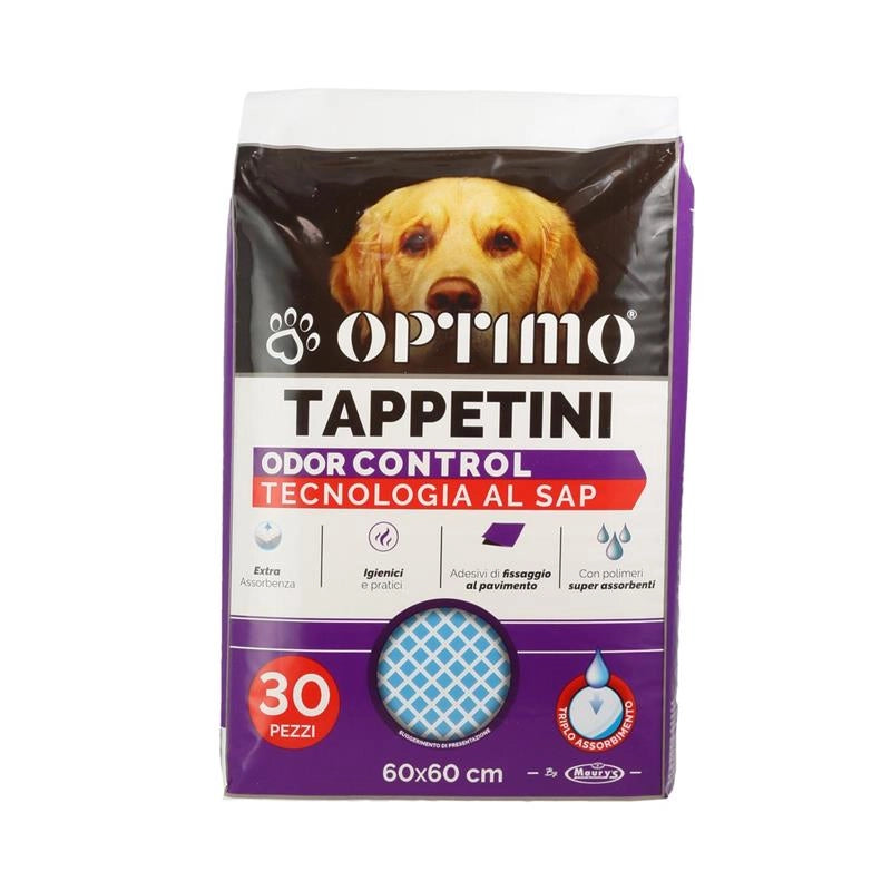 KIT SET 3 PZ MAURY'S TAPPETINI ASSORBENTI PER ANIMALI 60 X 60 CM 30 PZ