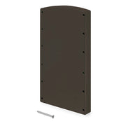 Spessore Laterale per Appendiabiti per Armadio Hang Imballo 1 Set Verniciato Moka Emuca