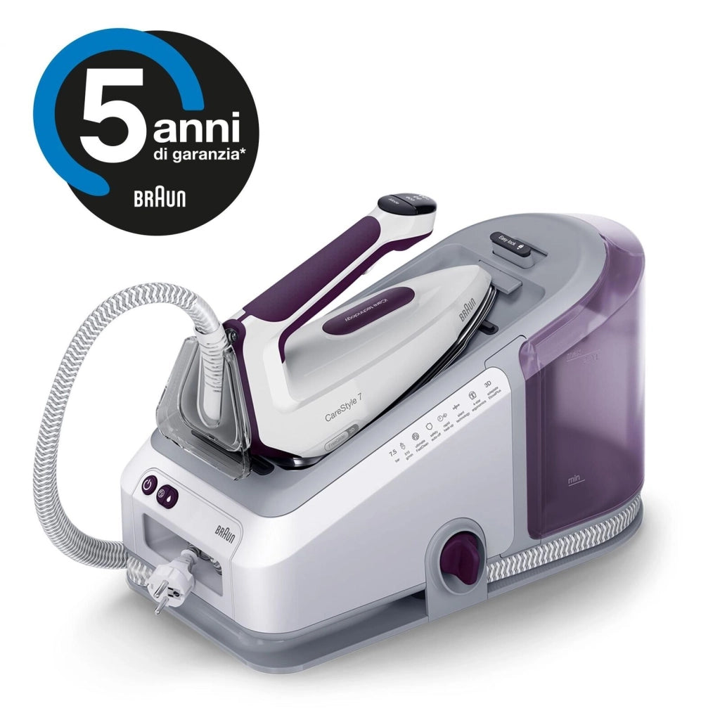 Braun CareStyle 7 IS 7266 VI Sistema Stirante Potente Manico Aperto