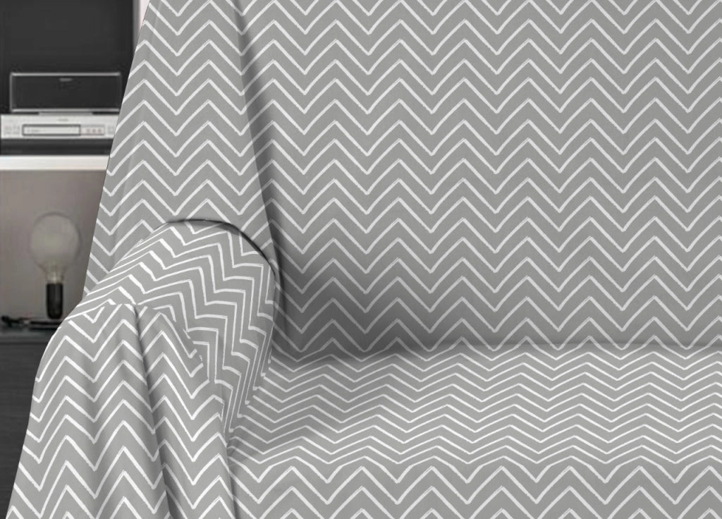 Telo Arredo Granfoulard Copritutto Salvadivano 100% Cotone Disegno Happy - Singolo - Happy