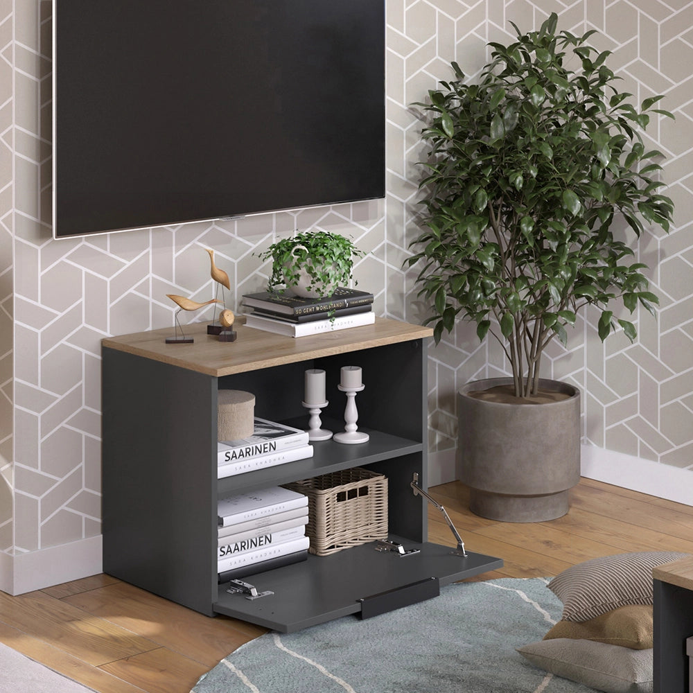 Vicco Credenza Antracite/Sonoma 60 x 50 cm con patta