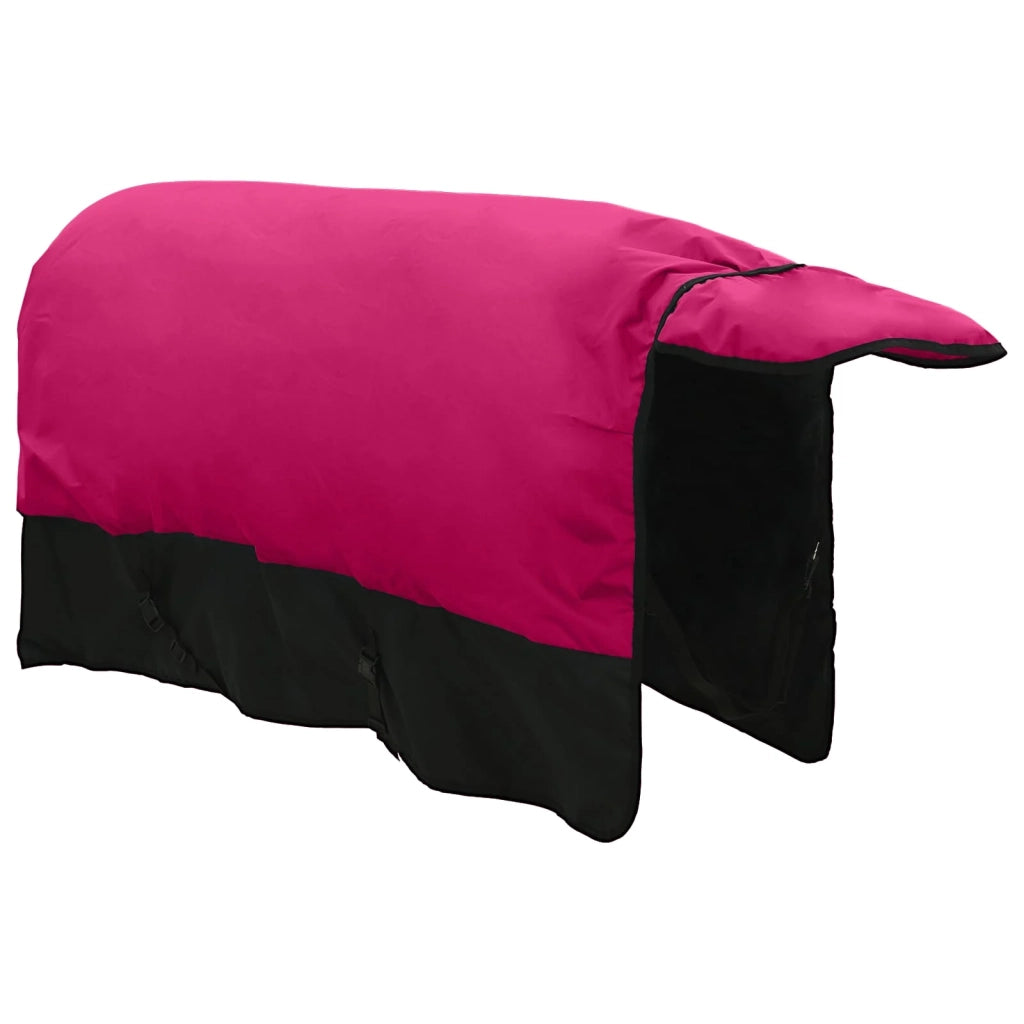 Coperta per Cavalli Rosa e Nero 95 cm Poliestere CFW5724441