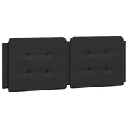 Cuscino Testiera Zadar Nero 140 cm in Similpelle CFW1308278