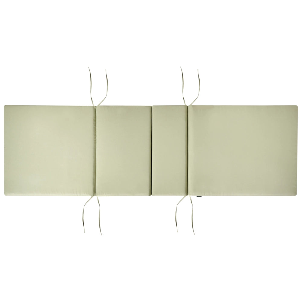 Cuscino Imbottito per Lettino Prendisole Tessuto verde per esterni dal design moderno