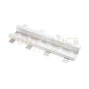 SISTEMA COMPONIBILE DA INCASSO SKILIFT BIANCO 6 LUCI ATTACCO GU10 MINI 40X11X4,5CM