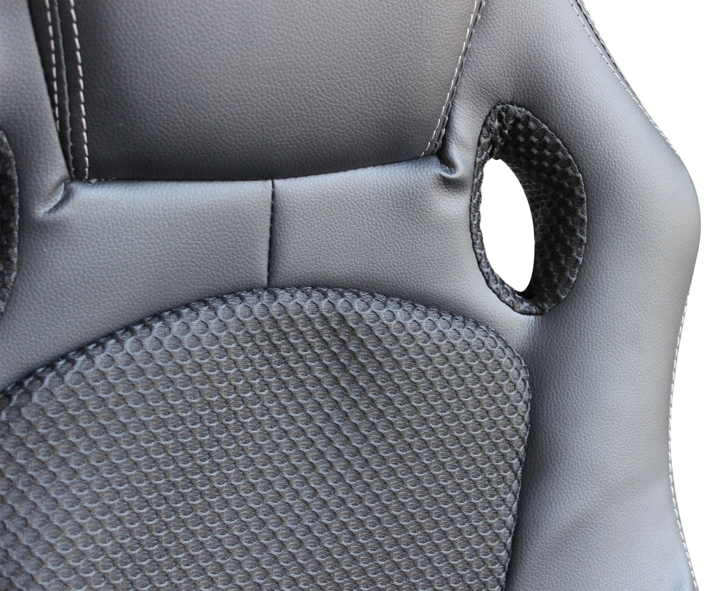 Poltrona da Gaming reclinabile in Poliuretano cm 61x65x114 - FORGE