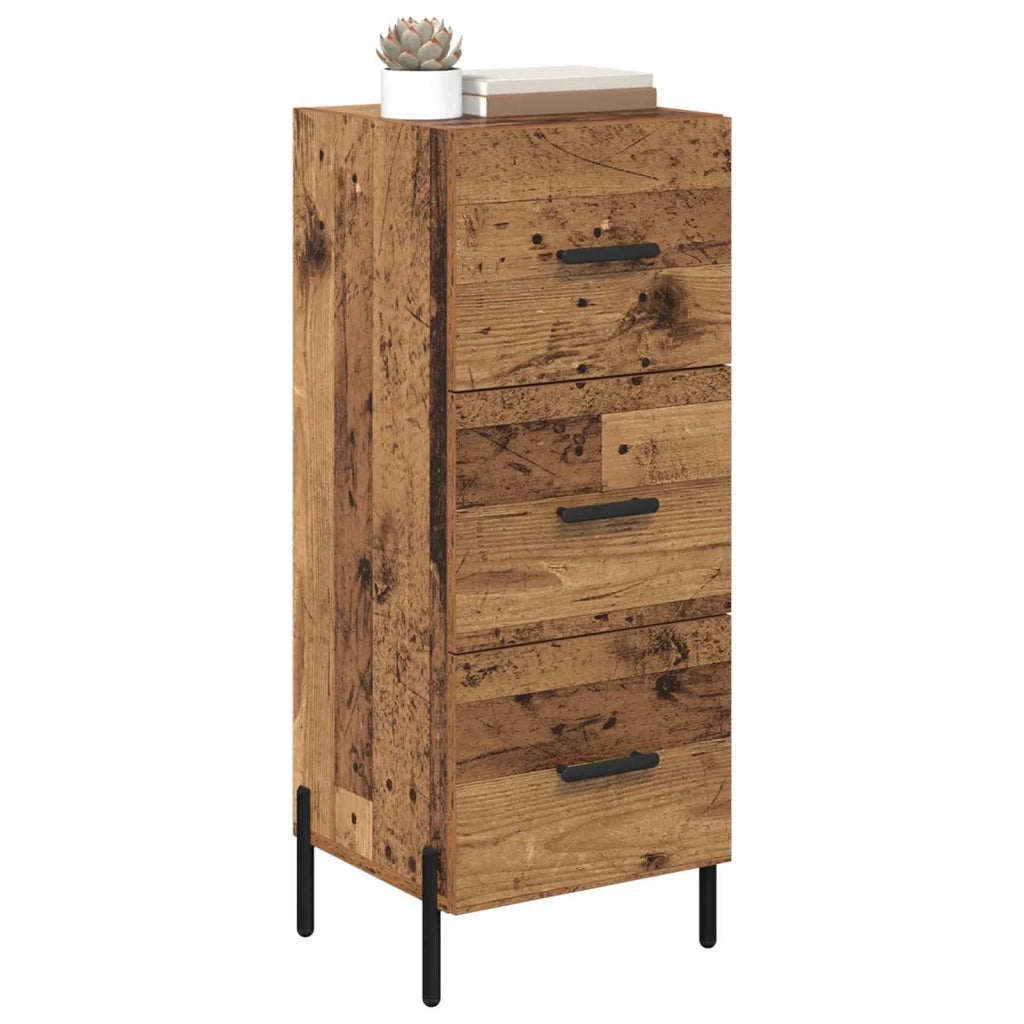 Credenza Legno vecchio 34 x 34,5 x 90 cm Legno multistrato 881567
